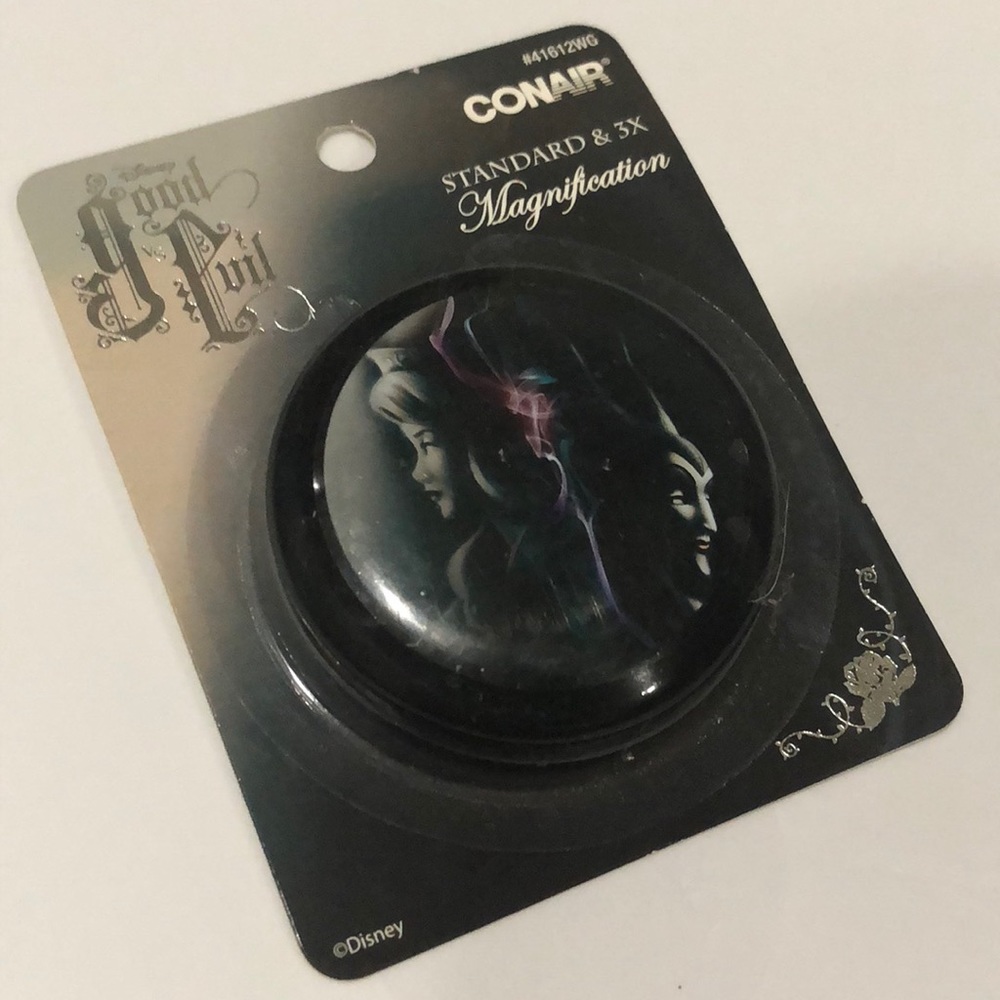 Conair Disney Good Vs Evil Mirror Compact